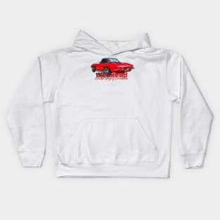 1966 Chevrolet Corvette Stingray Convertible Kids Hoodie